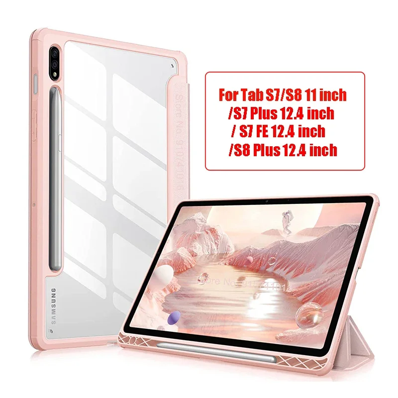 Tablet Accessories For Kids - Capa para tablet traseira transparente com