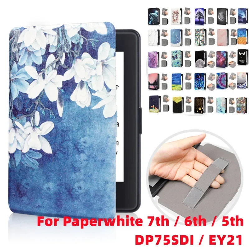 Kindle Tablet Accessories - Capa magnética com estampa fofa para