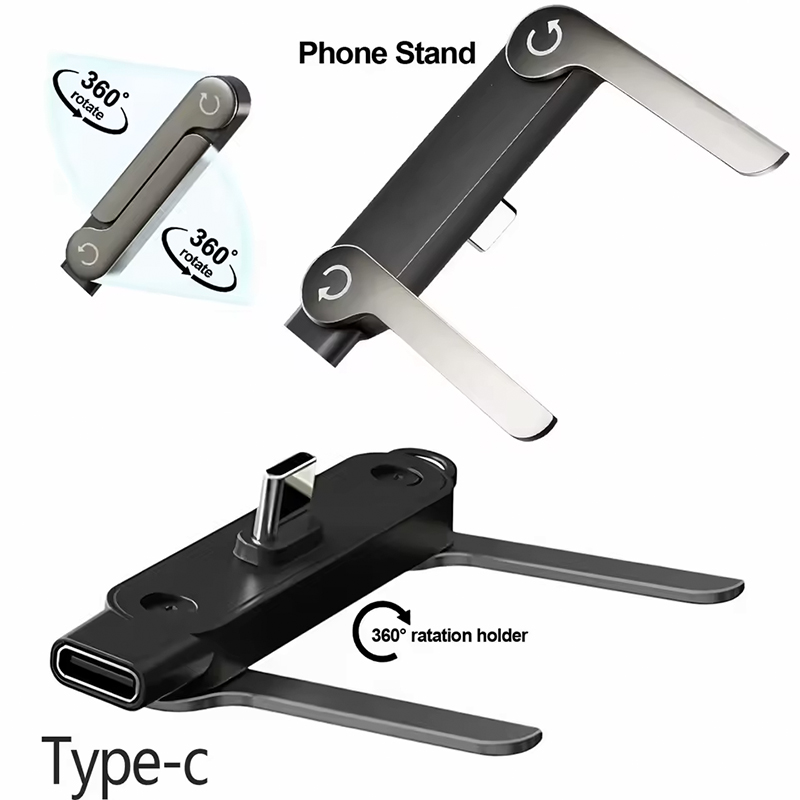Tablet Stand Accessories - Adaptador de Carregamento Tipo C para