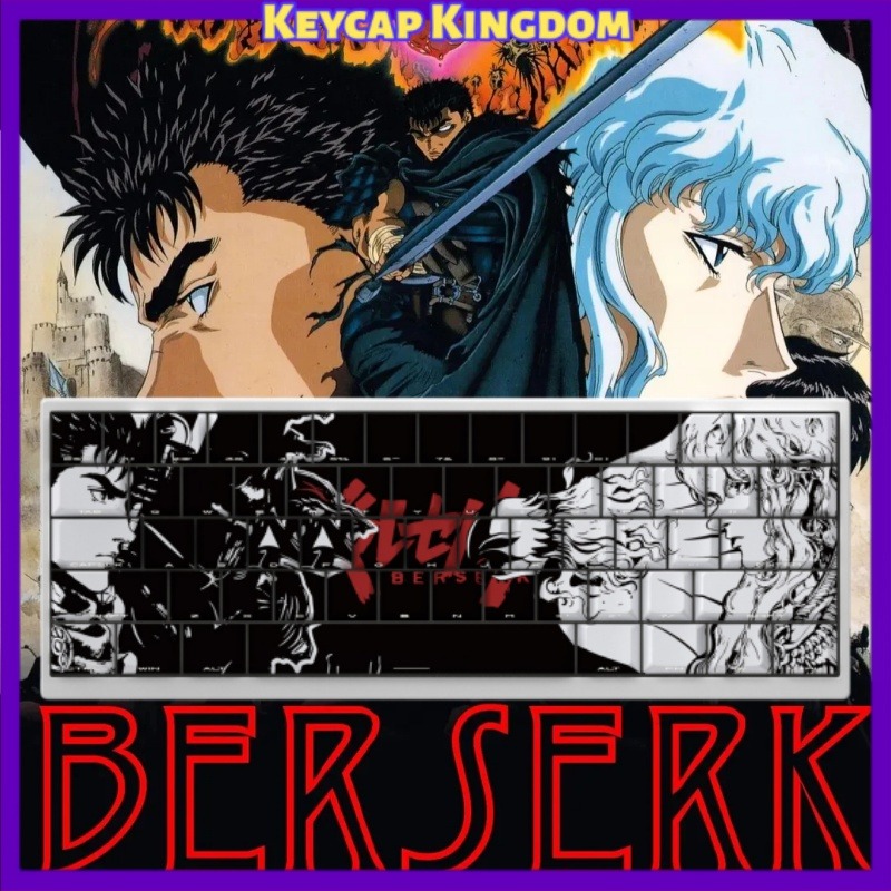 Tablet Accessories For Gaming - Teclas Temáticas BERSERK para Teclado Mecânico