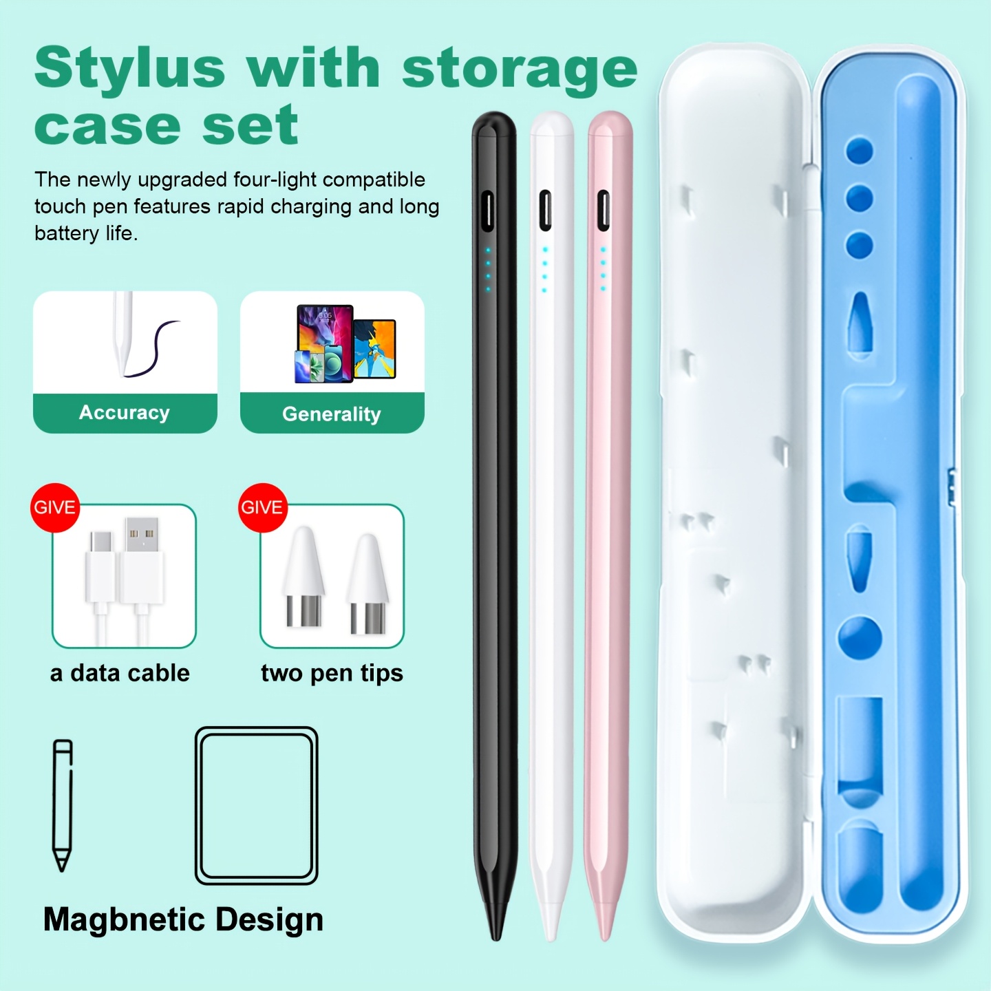 Tablet Accessories For Kids - Caneta Stylus Universal Android para Samsung