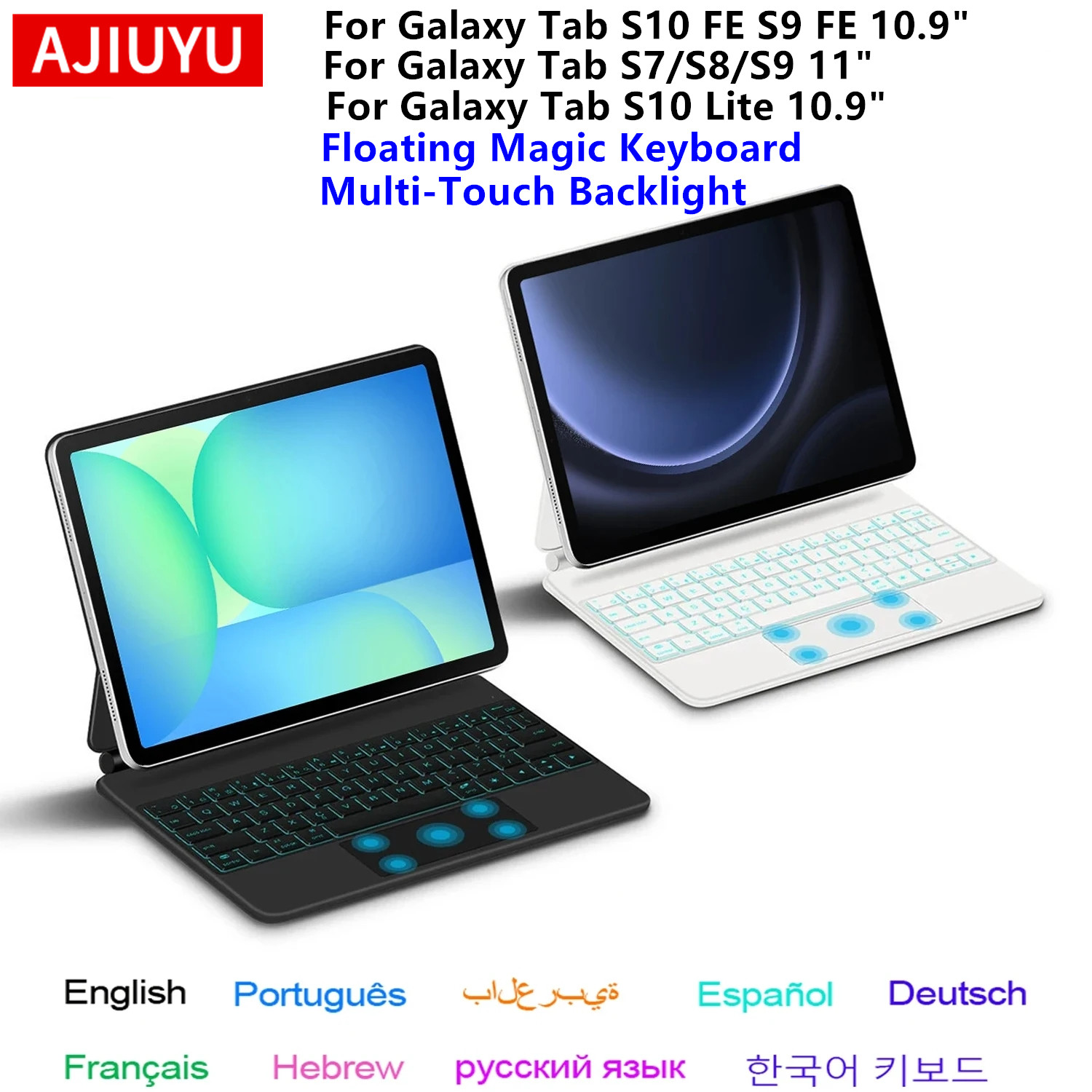 Tablet Accessories For Samsung - Teclado Mágico para Samsung Galaxy Tab