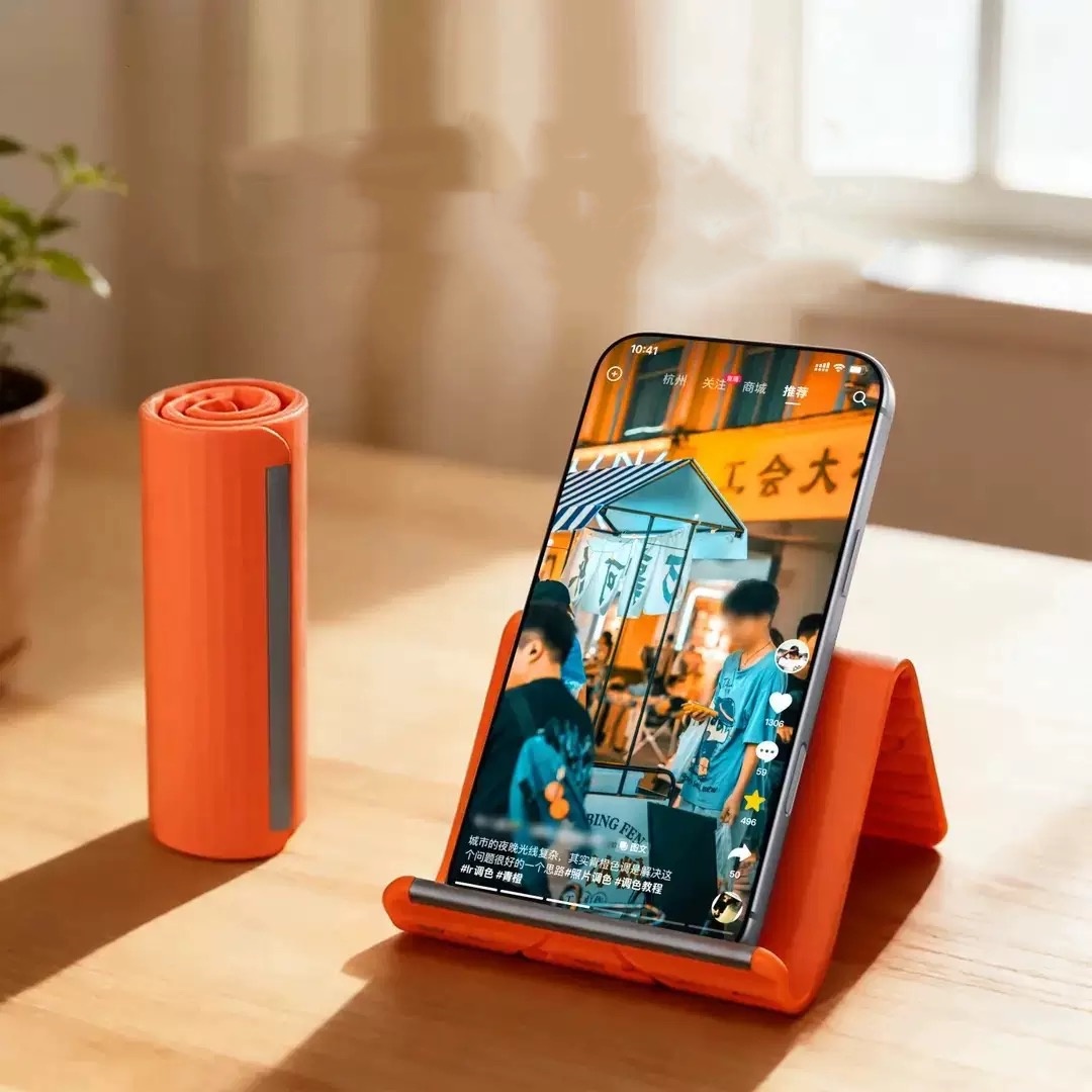 Tablet Stand Accessories - Suporte Portátil para Celular de Silicone,