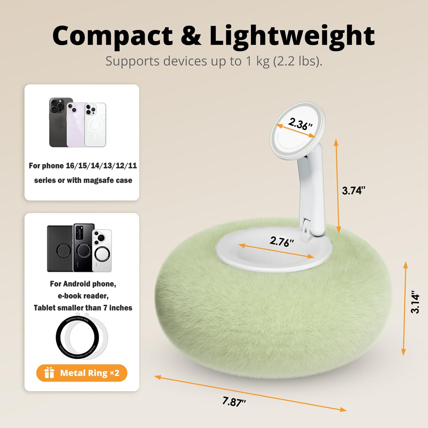 Suporte Magnético para Kindle  - Tablet Stand Accessories avaliação e preço