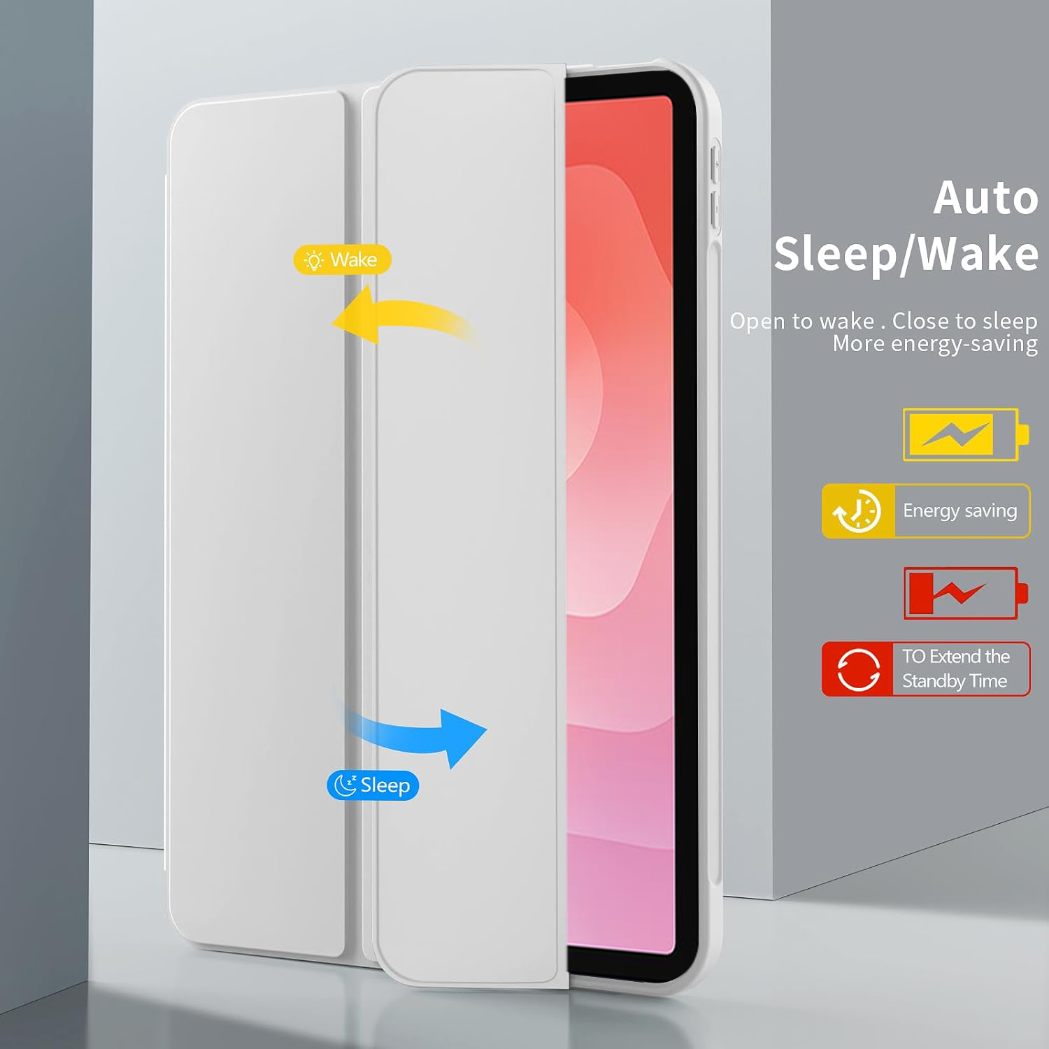 Capa Tri-fold Flip para Samsun - Tablet Accessories Samsung avaliação e preço