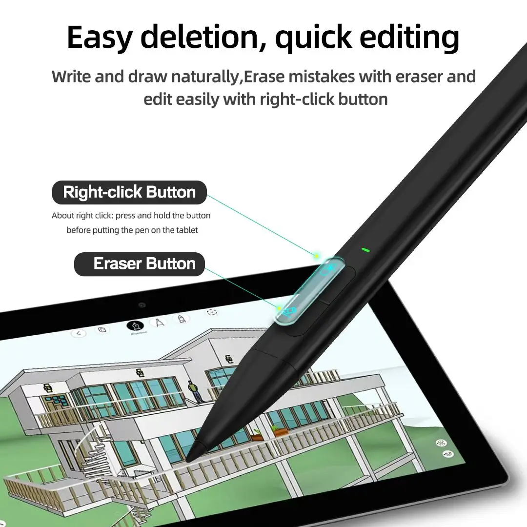 Caneta Stylus Slim 4096 para M - Bluetooth Trackpad avaliação e preço