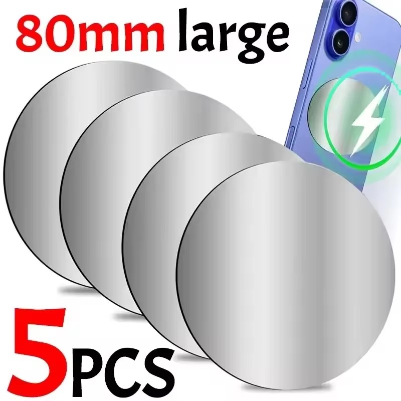 1-5PCS Disco Metálico Magnétic - Tablet Car Accessories avaliação e preço