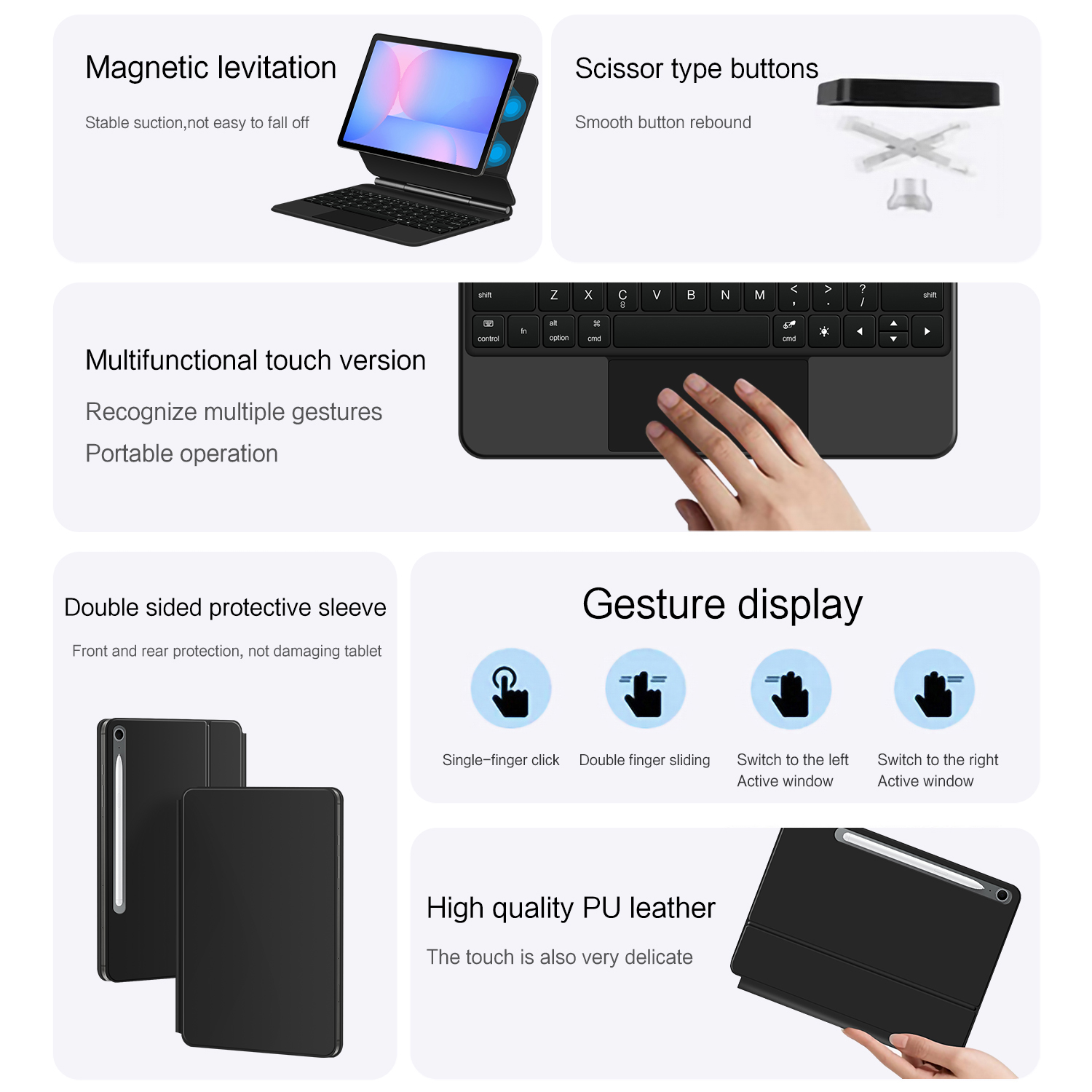 Teclado Mágico para Samsung Ga - Tablet Accessories For Samsung avaliação e preço