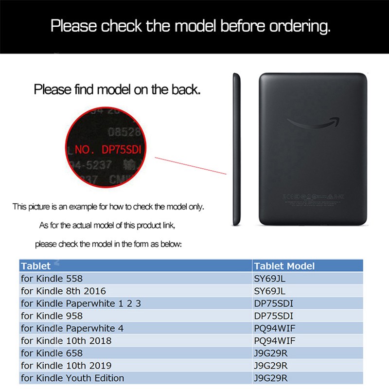 Capa kindle de couro com supor - Kindle Tablet Accessories avaliação e preço